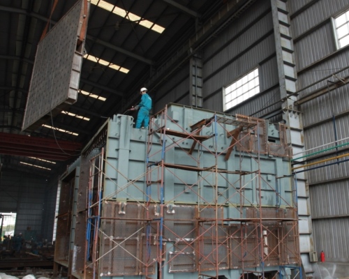On site fabrication